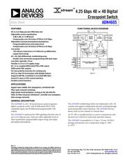 ADN4605ABPZ 数据规格书 1