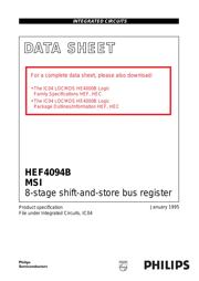 HEF4094BT 数据规格书 1