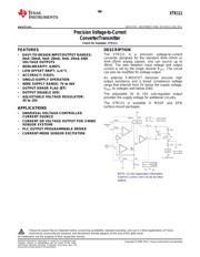 XTR111AIDRCT Datenblatt PDF