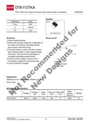 DTA113TKAT146 datasheet.datasheet_page 1