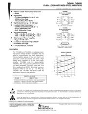 THS4081CDGNR 数据规格书 1