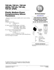 TIP100 Datenblatt PDF