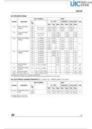 74AC20MTR 数据规格书 3