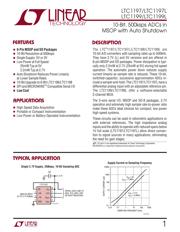 LTC1199CS8 datasheet.datasheet_page 1