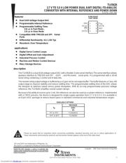 TLV5626D datasheet.datasheet_page 1