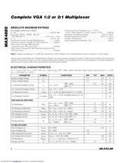 MAX4885 datasheet.datasheet_page 2