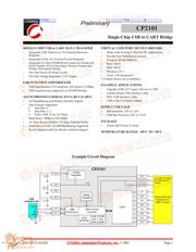 CP2101 数据规格书 1