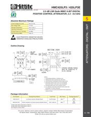 HMC425LP3ETR 数据规格书 4