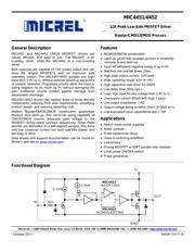 MIC4451YM-TR Datenblatt PDF