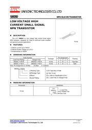 S8050 datasheet.datasheet_page 1