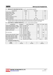 S8050 datasheet.datasheet_page 2