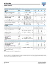 SI2301CDS datasheet.datasheet_page 2