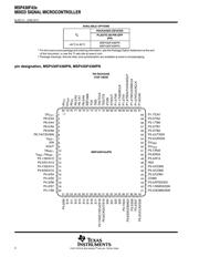 MSP430FG438IPNR datasheet.datasheet_page 2