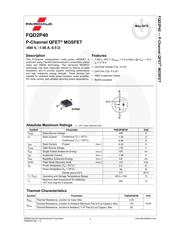 FQD2P40TM datasheet.datasheet_page 2