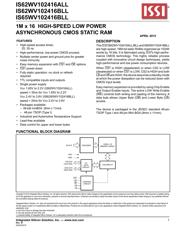 IS62WV102416BLL-25MLI datasheet.datasheet_page 1