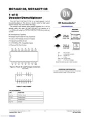 MC74AC138DG 数据规格书 1
