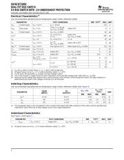 SN74CBT3305CDGKR datasheet.datasheet_page 4