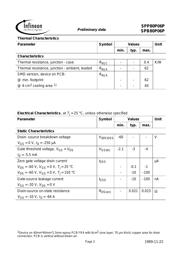 SPB80P06P datasheet.datasheet_page 2