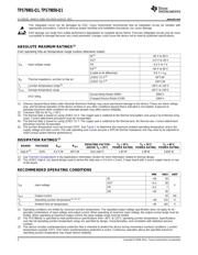 TPS79850QDGNRQ1 Datasheet PDF page 2