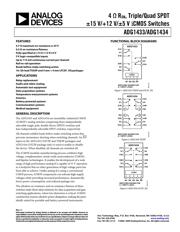 ADG1434YRUZ-REEL7 Datenblatt PDF