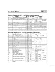 IRG4PC40UDPBF datasheet.datasheet_page 2