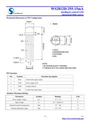 WS2812D-F5 datasheet.datasheet_page 2
