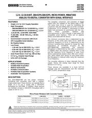 TLC548CP Datenblatt PDF