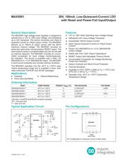 MAX5091 数据规格书 1