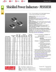 MSS1038-223MLC Datenblatt PDF