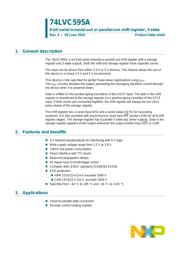 74LVC595ABQ datasheet.datasheet_page 1