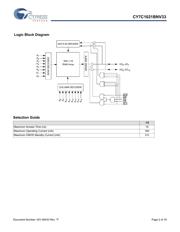 CY7C1021BNV33L-15BAI datasheet.datasheet_page 2