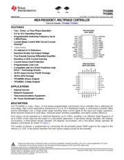 TPS40091 datasheet.datasheet_page 1