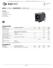 PJ-050AH datasheet.datasheet_page 1