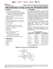 LMV824MTX/NOPB Datenblatt PDF