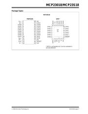 MCP23018T-E/SS 数据规格书 3