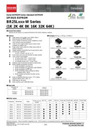 BR25L160-W 数据规格书 1