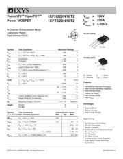 IXFH320N10T2 datasheet.datasheet_page 1