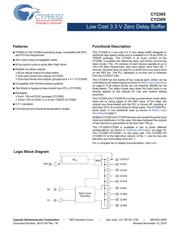 CY2305SXC-1HT Datenblatt PDF