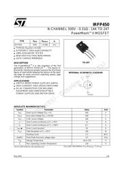 IRFP450 datasheet.datasheet_page 1