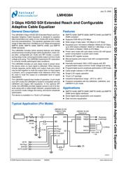 LMH0384SQE datasheet.datasheet_page 1