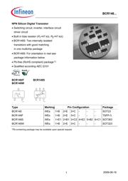 BCR148 datasheet.datasheet_page 1