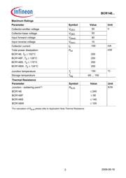 BCR148 datasheet.datasheet_page 2