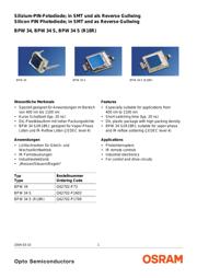 BPW34S datasheet.datasheet_page 1