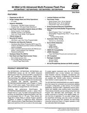 SST38VF6404B-70-5I-EKE datasheet.datasheet_page 1