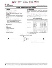 SN74AHC14 datasheet.datasheet_page 1