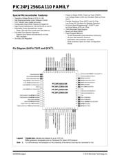 PIC24FJ64GA110T-I/PF 数据规格书 4