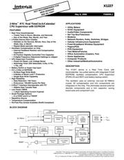 X1227S8 datasheet.datasheet_page 1