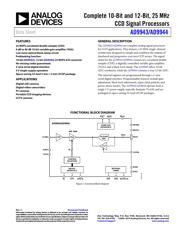 AD9943KCPZ datasheet.datasheet_page 1