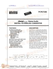 PCM1710 datasheet.datasheet_page 1