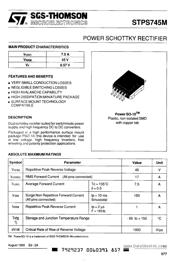 STPS745M datasheet.datasheet_page 1